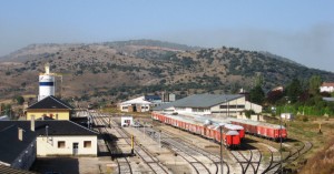 La estación de Soria, fotografiada en 2008 por Gonzopowers.