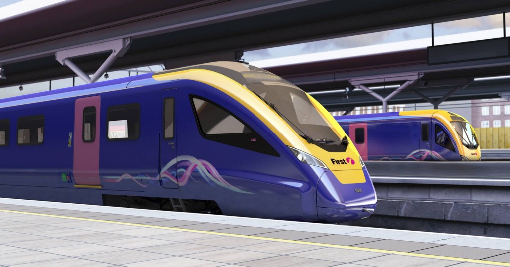 Así lucirán los nuevos Civity UK InterCity que CAF suministrará para el TransPennine Express.