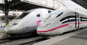En poco tiempo veremos un ICE de la DB junto a un inOui de la SNCF en la estación del Este de París. Foto: CellarDoor85.