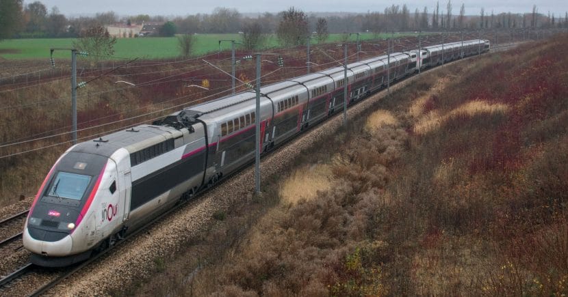Doble composición del TGV Dúplex, modelo elegido para hacer el primer TGV medicalizado