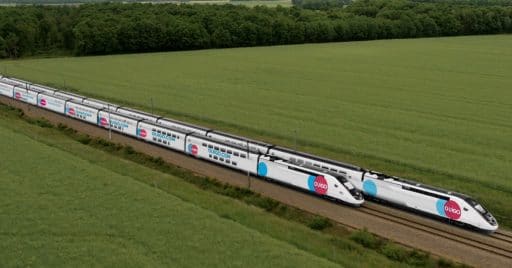 Renderizado de los trenes Ouigo que circularán en España