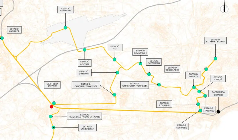 Plano de la fase 3 del proyecto. DEPARTAMENT DE TERRITORI I SOSTENIBILITAT.