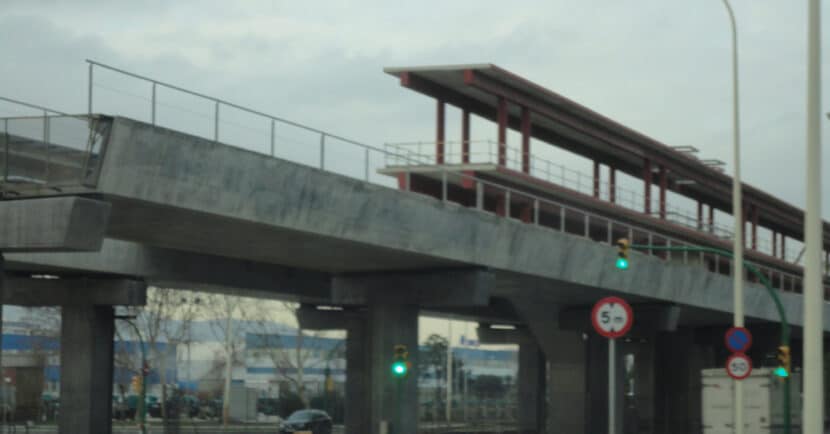 Estación ZAL - Riu Vell en construcción. JAVIERITO92