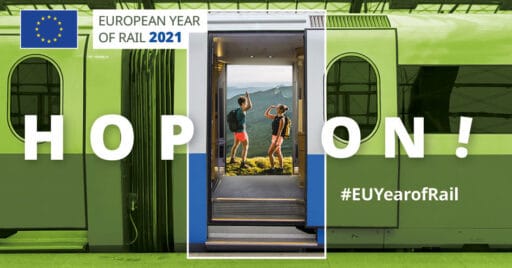 HOP ON Año europeo del Ferrocarril