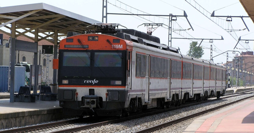 470 de Renfe destino Cerbère procedente de Barcelona. JORDI VERDUGO