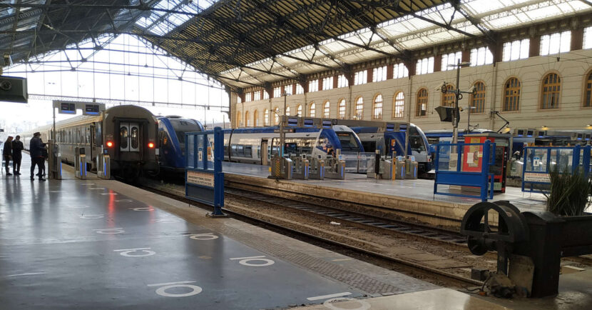 Estación de Marsella Saint Charles, cabecera del servicio TER adjudicado a Transdev. HOMÈRE PLUS
