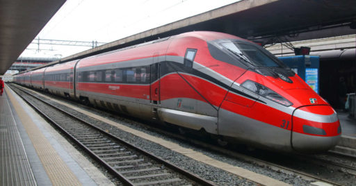 Tren Frecciarossa 1000 como el que Trenitalia France, hasta ahora Thello, usará entre París y Milán. MATT TAYLOR.