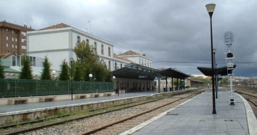 Estación de Cuenca del ferrocarril convencional. MIGUEL BUSTOS.