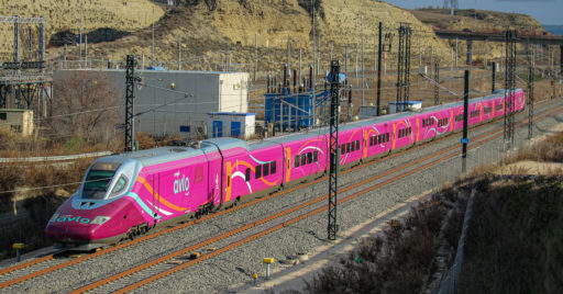 112-025 haciendo las pruebas de fiabilidad del nuevo túnel Atocha-Chamartín y de la LAV hasta Torrejón de Velasco. RAÚL CLAVIJO.