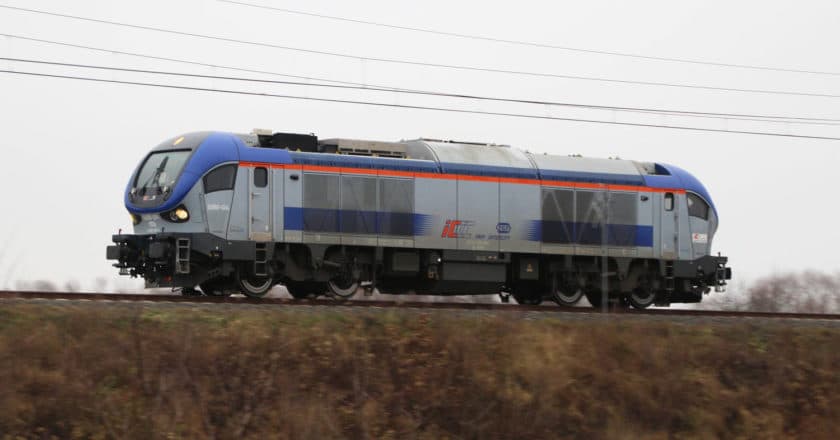 Locomotora 111Db de la familia Gama del fabricante polaco PESA con convertidores de tracción de Ingeteam. KRZYSZTOF D.