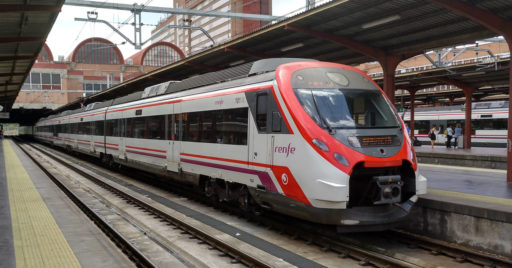Una avería informática en el enclavamiento de Chamartín está afectando al tráfico ferroviario en Madrid. MIGUEL BUSTOS.