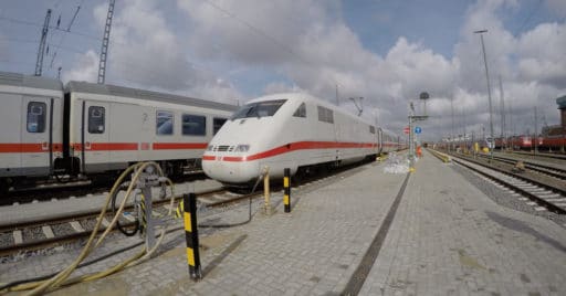 Los trenes de Deutsche Bahn utilizan equipos Vogelsang para el suministro de agua y retirada de aguas residuales de los trenes.