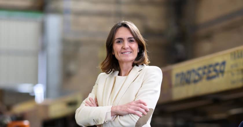 Idoia Galindo, nueva CEO de Transfesa, que releva a Bernd Hullerum al frente de la empresa. (C) TRANSFESA LOGISTICS.