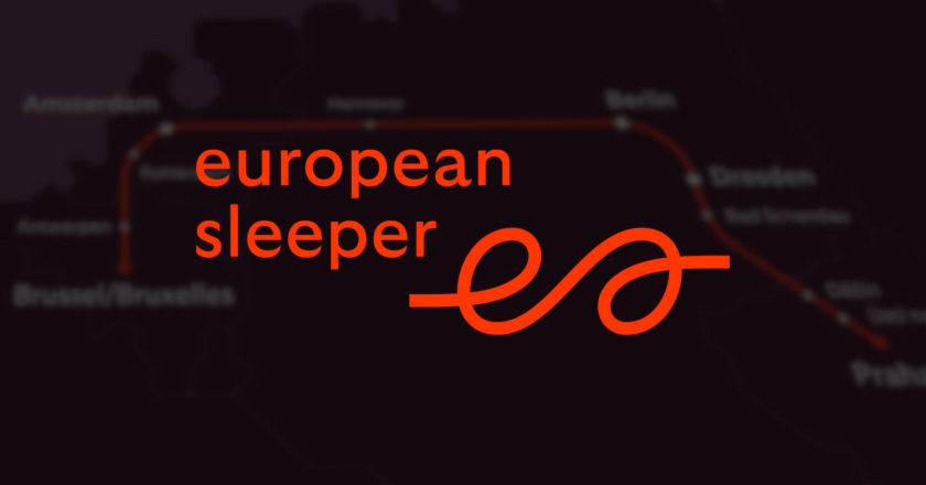 Nuevo logotipo de European Sleeper, con el que estrenarán su servicio comercial. © EUROPEAN SLEEPER.