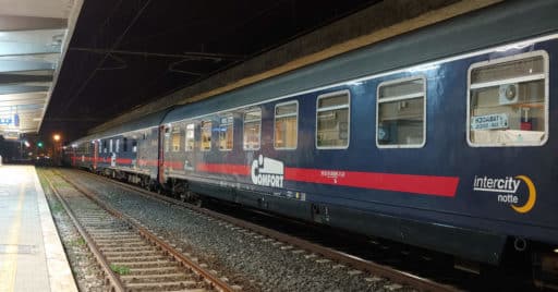 Trenitalia renovará el parque móvil de los trenes nocturnos Intercity Notte con hasta 370 nuevos coches de viajeros. VINCENTLR.