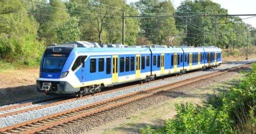 Unidad Civity de CAF de la neerlandesa NS, tren que podría ser similar a los 28 adjudicados por Renfe al fabricante español. JAN DERK REMMERS.