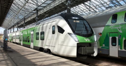 Diseño a ordenador de los trenes FLIRT que VR ha encargado a Stadler. © STADLER.