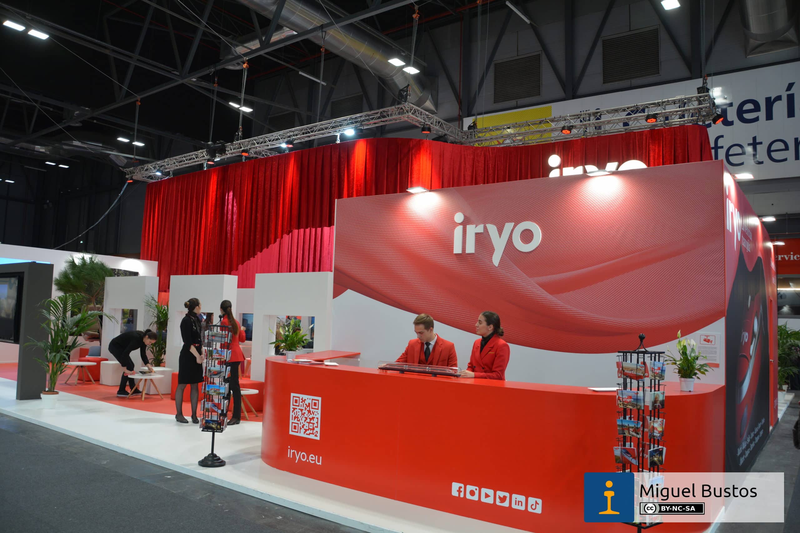 Stand de iryo en FITUR 2023