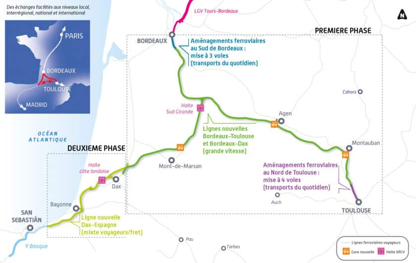 Plano esquemático del GPSO. © SNCF RÉSEAU.