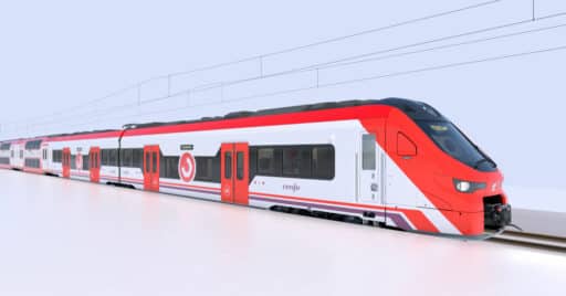 Renfe y Alstom presentan la imagen de los nuevos trenes de Cercanías.