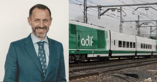 El ya ex-presidente de Adif, Àngel Contreras. ADIF-JT CURSES.