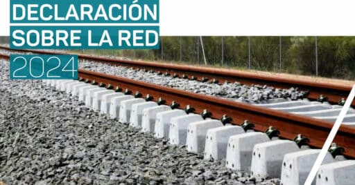 portada de la declaración sobre la red de 2024 de adif