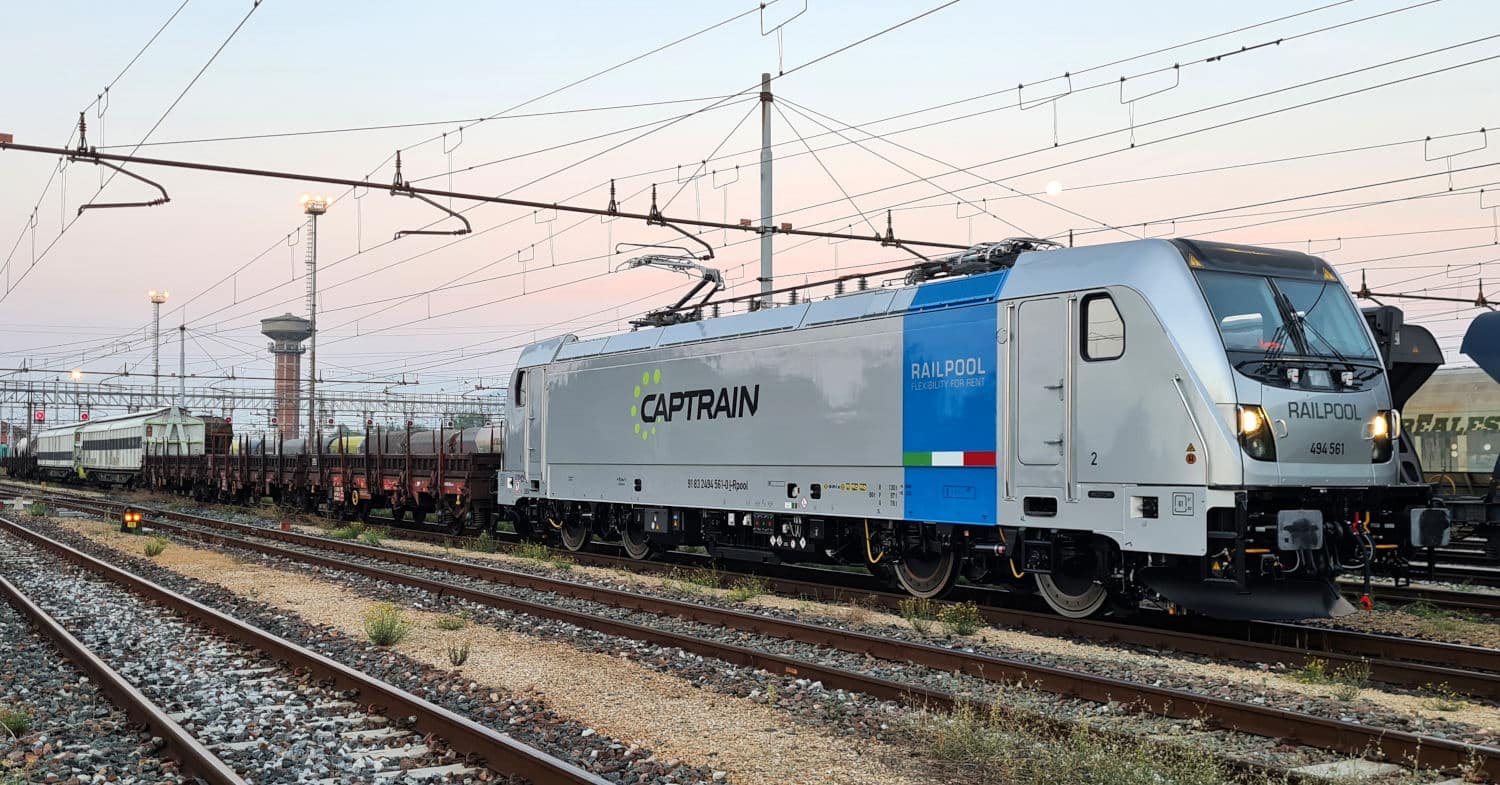 Captrain Italia acuerda un lease back con Railpool para 13 locomotoras