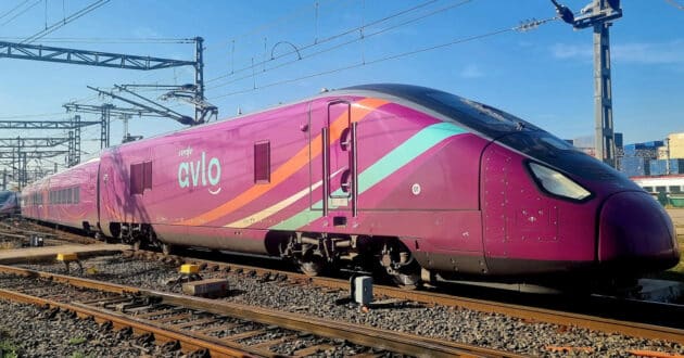 Renfe 106 series train (Talgo Avril) for the Avlo service. © MAQUINISTILLA.