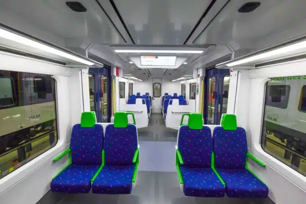 Prototype of the FGC's 112 series refurbishment. © FGC.
