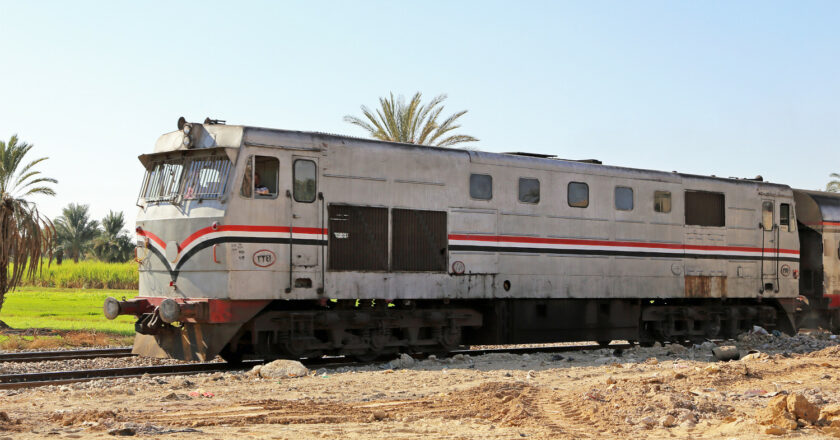 Locomotora del tipo AA22T de ENR. (CC BY SA) MARC RYCKAERT-Wikimedia Commons. Imagen recortada.