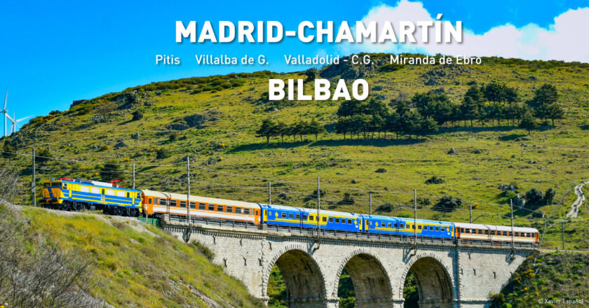 Recorte del cartel del viaje del Expreso Nervión. © XAVIER ESPAÑOL-AAFM