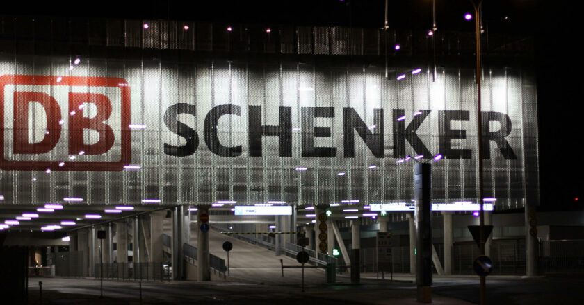 DB Schenker terminal in Vantaa, Finland (CC BY SA) HTM-Wikimedia Commons.