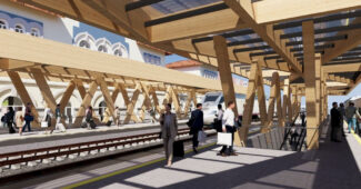 Computer design of the future platforms in Vitoria-Gasteiz. MINISTRY OF TRANSPORT AND SUSTAINABLE MOBILITY.