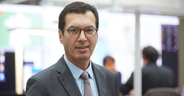 SNCF chairman and CEO Jean-Pierre Farandou (CC BY SA) MAXIME HURIEZ-Wikimedia Commons. Image cropped.