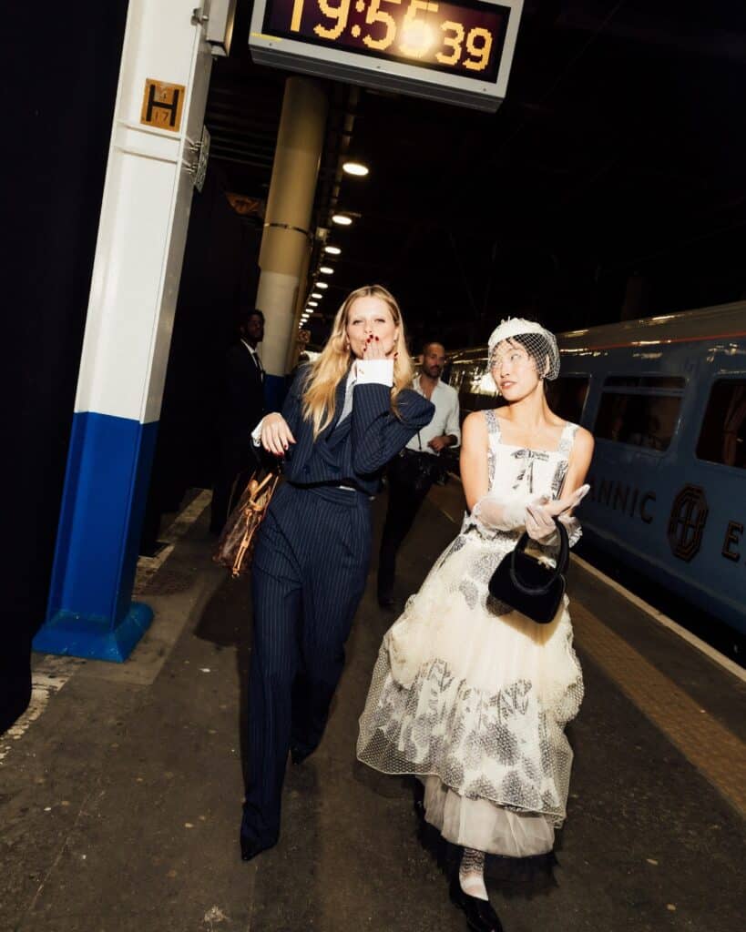 The Britannic Explorer, on Euston platforms at the launch event. © BELMOND.