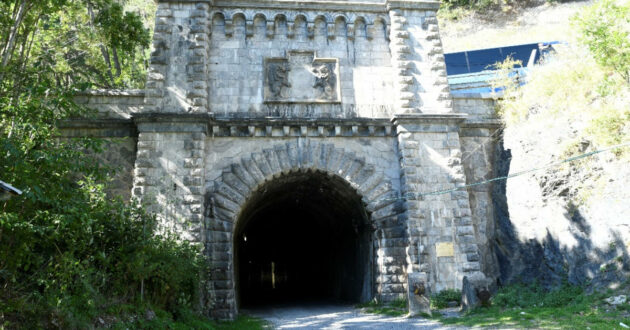 Boca del túnel de Somport del lado español. © MINISTERIO DE TRANSPORTES Y MOVILIDAD SOSTENIBLE.