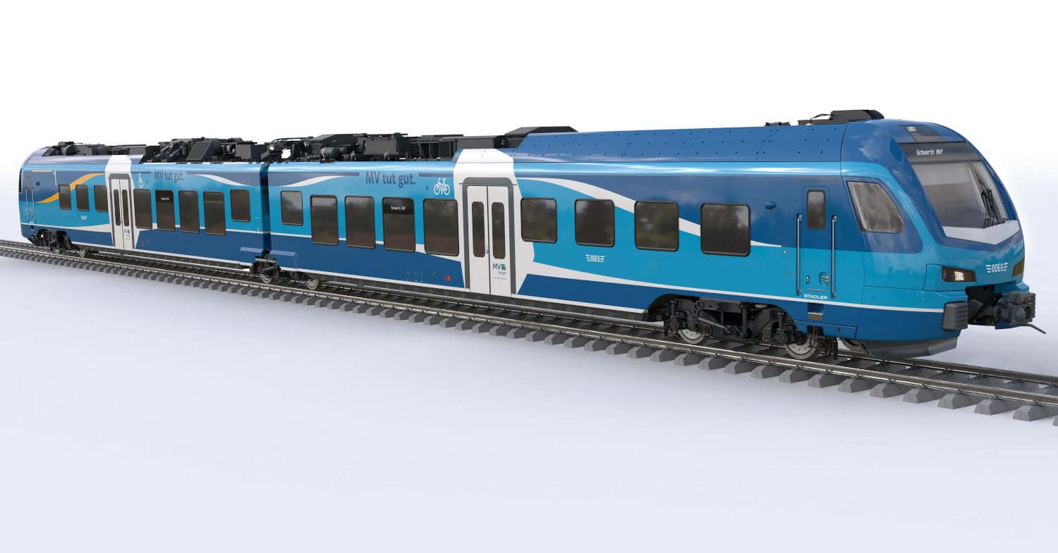 ODEG and Stadler showcase new FLIRT Akku in Mecklenburg