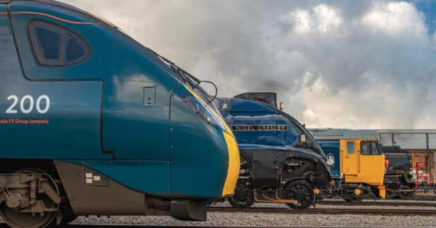 Some of the vehicles that will be on display from Friday at The Greatest Gathering. © ALSTOM.