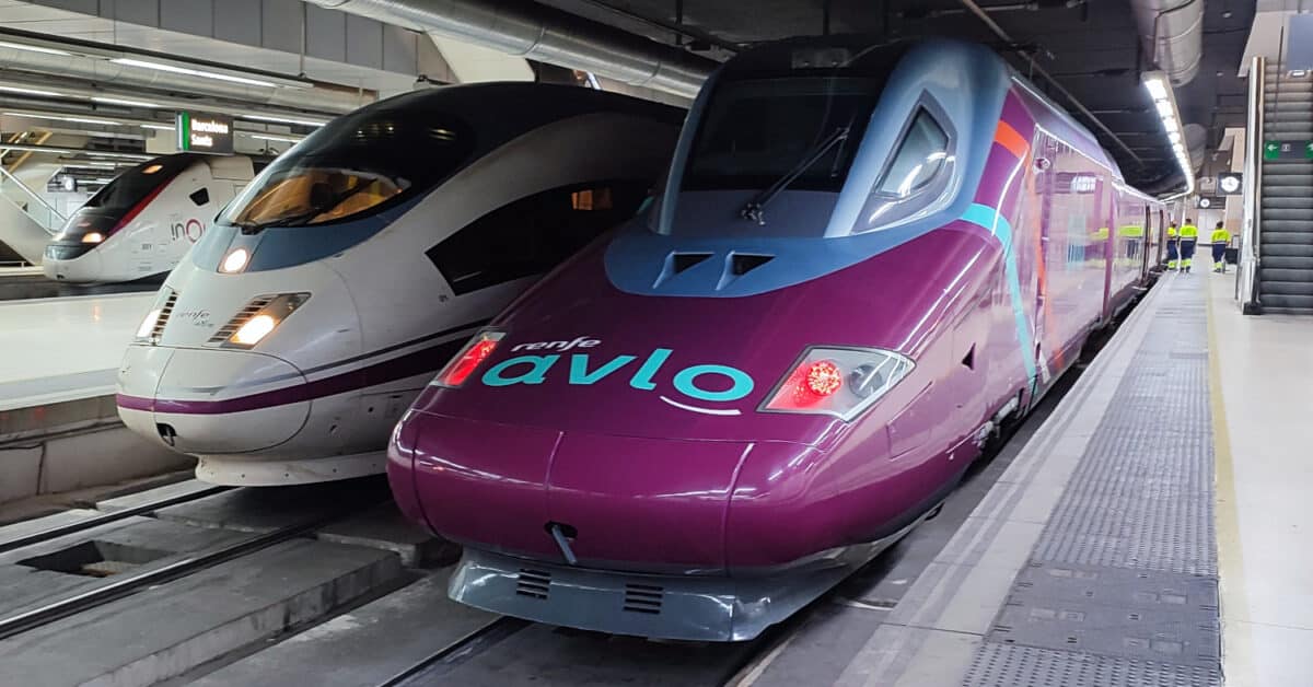 Desde el 8 de septiembre Renfe suspenderá el Avlo Madrid-Barcelona.