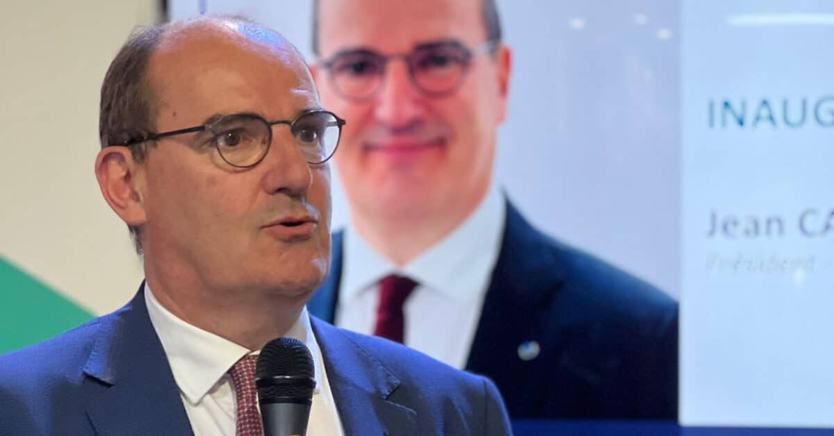 Jean Castex durante una ponencia en la feria VivaTech 2023. © RATP GROUP.