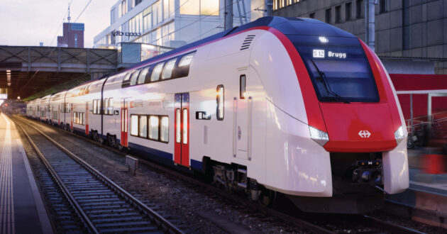 Computer design of the new Siemens trains for SBB-CFF-FFS. © SIEMENS MOBILITY AG.