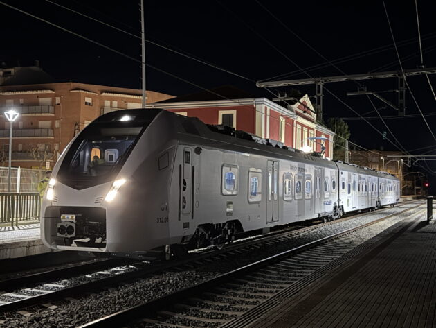 Primeras pruebas de la serie 312 de FGC