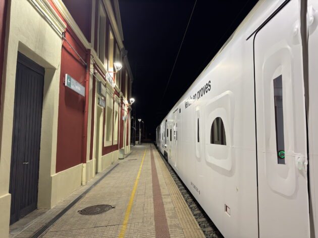 Primeras pruebas de la serie 312 de FGC