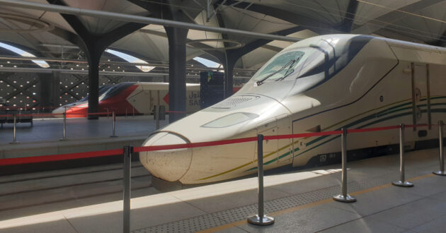 Trenes Talgo del Haramain. © ADOBE STOCK.