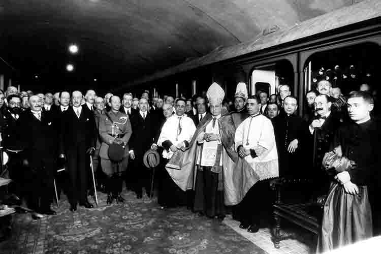 Inauguración de la línea el 10 de julio de 1926. FUNDACIÓN TMB.