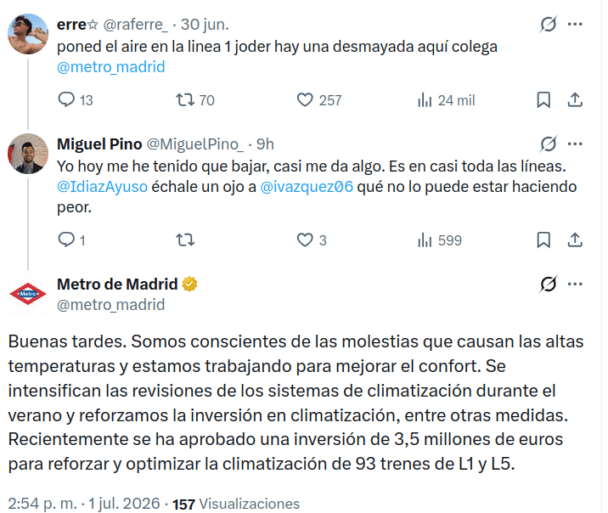 Statement en RRSS